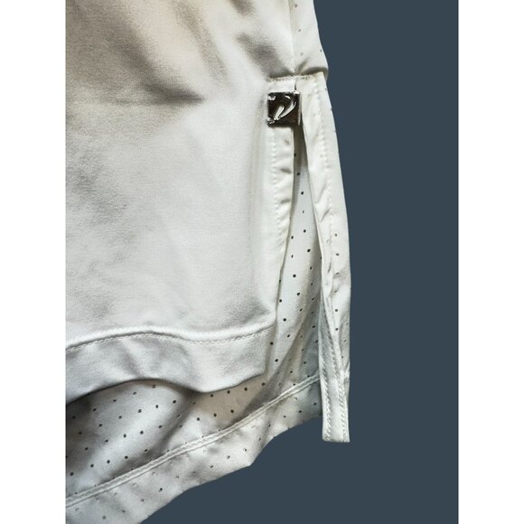 Detroit Red Wings Levelwear L Long Sleeve White Shirt With Perforated Shoulders - Picture 4 of 11